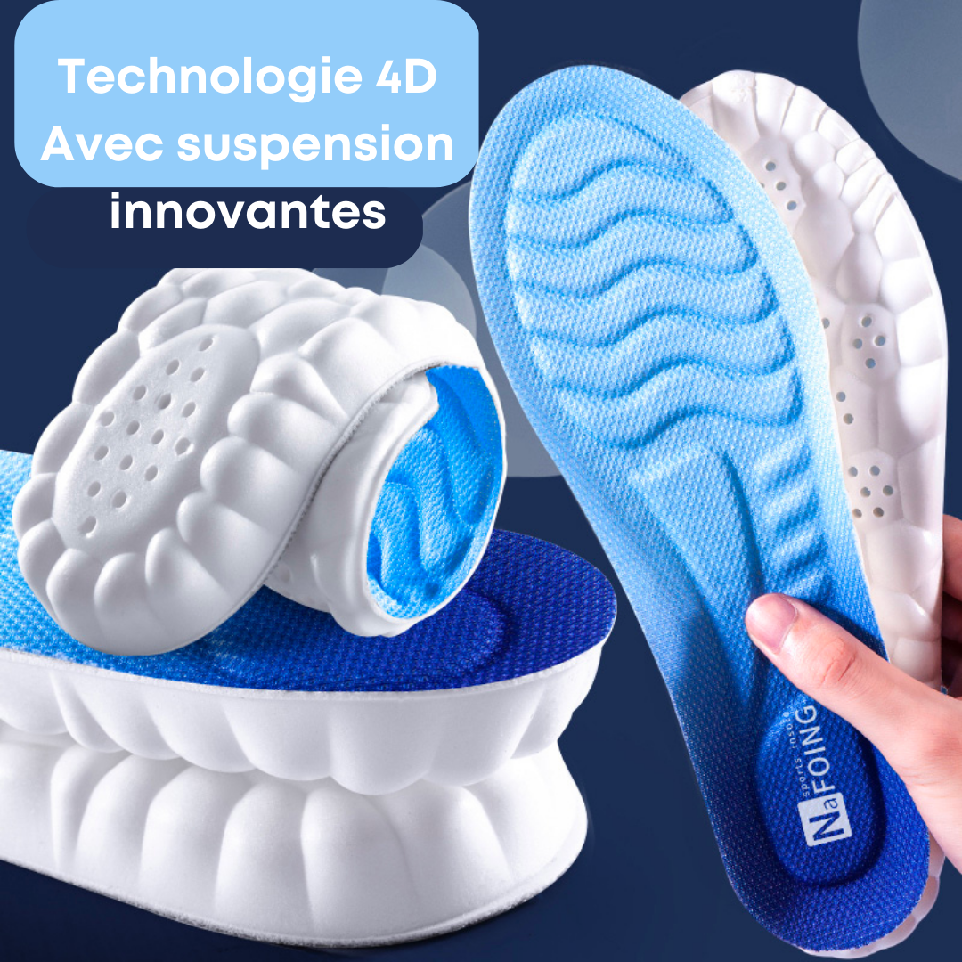 Semelles Orthopédiques Souples Pour Enfants - Confort Et Soutien - Mousse Mémoire De Forme - Taille 35-36