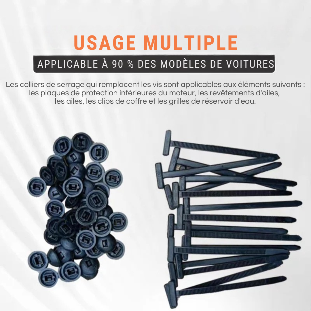Serre-câble universel - Réparez Aile & Moteur en un Clic !