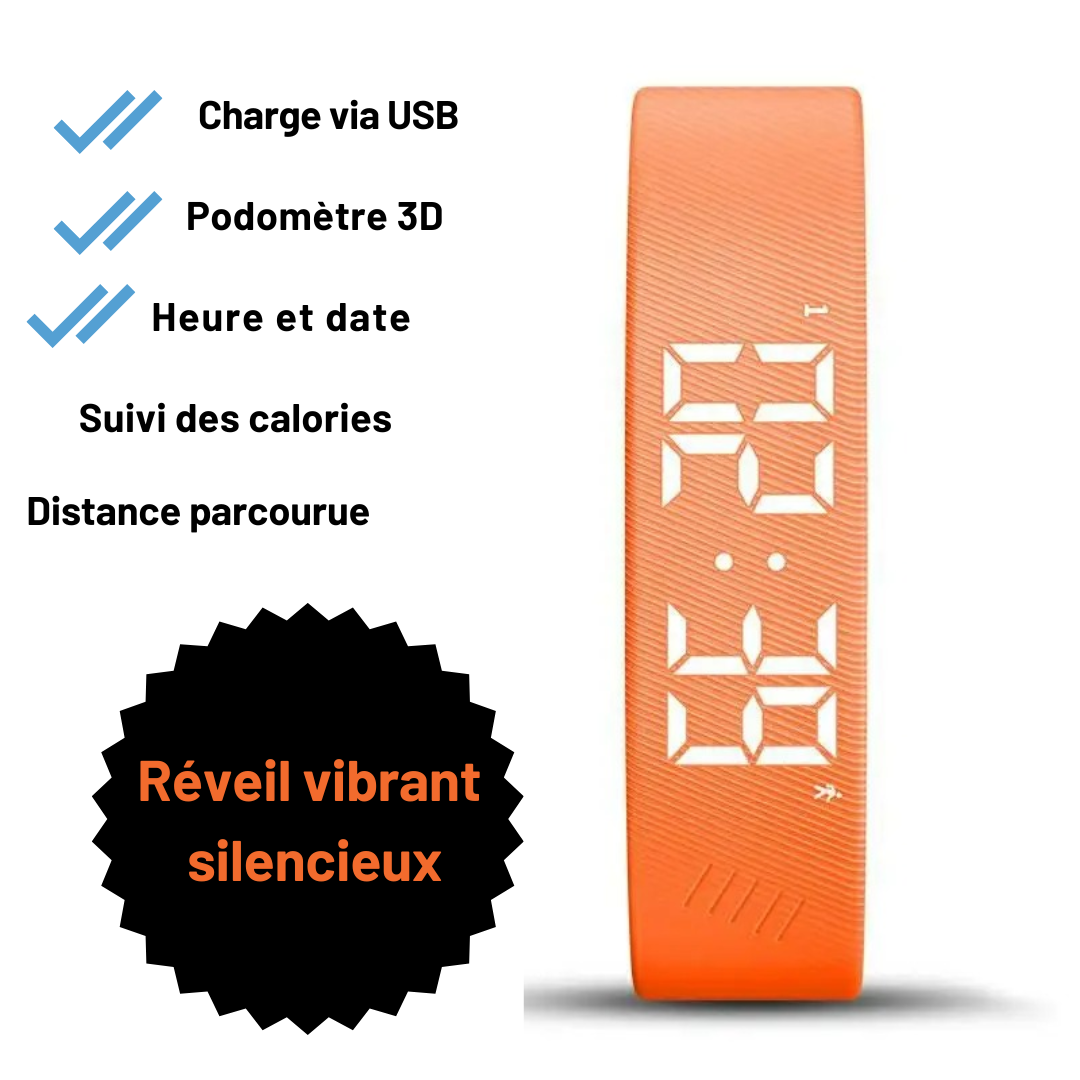 SmartAlarm™ - Le bracelet qui respecte votre sommeil