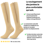 Chaussettes de compressions médicales - Essai 90 jours sans risque