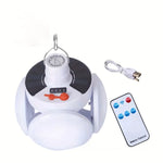 Lampe solaire pliable 2 en 1