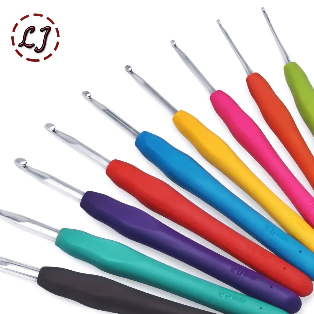 Lot Crochets à Tricot Uxcell Acier Inox - 0.6mm à 1.9mm - Neuf