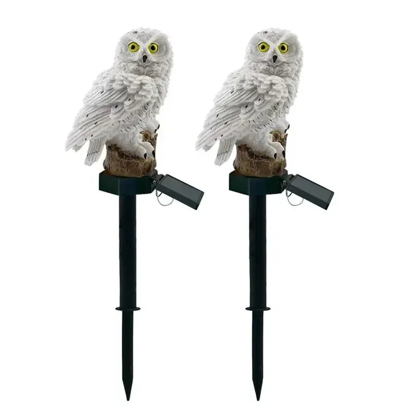 Lampe solaire Hibou (étanche et durable)