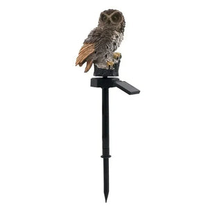 Lampe solaire Hibou (étanche et durable)