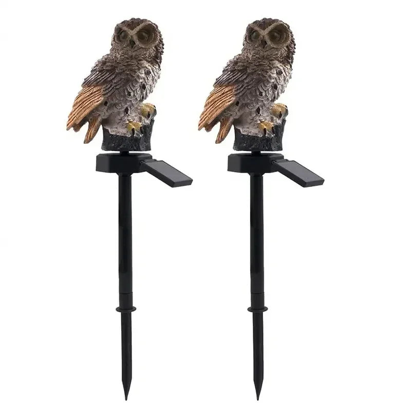 Lampe solaire Hibou (étanche et durable)
