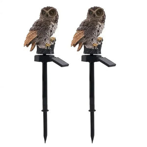 Lampe solaire Hibou (étanche et durable)