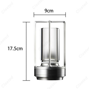 Lampe de table "Crystal" en métal