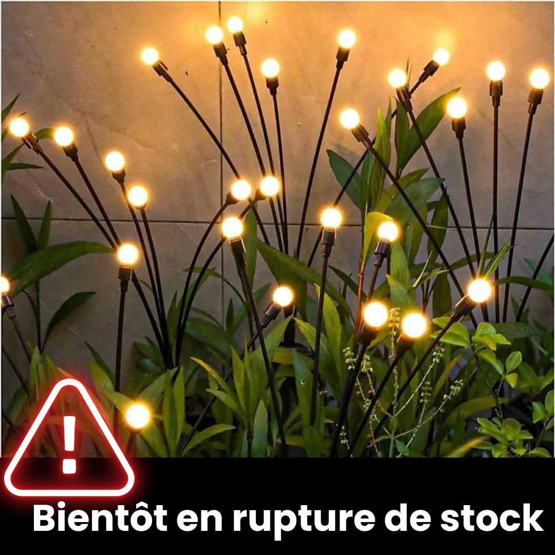 Lampes LED Lucioles à Énergie Solaire