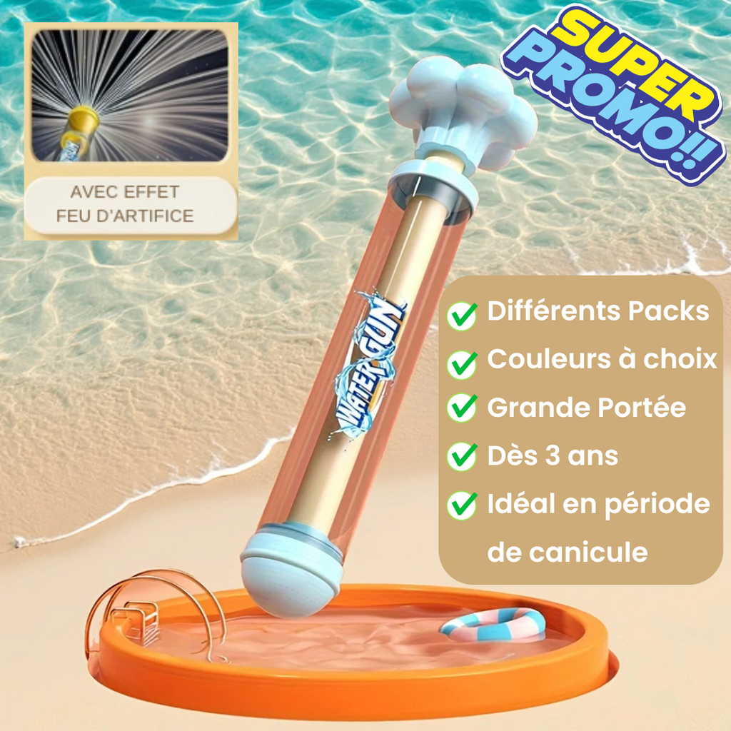 Pistolet à eau feu d'artifice