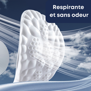 Semelles orthopédiques durables et respirantes