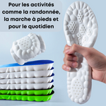 Semelles orthopédiques durables et respirantes