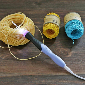 Kit de 9 crochets LED pour le crochet (housse et câble de recharge inclus)