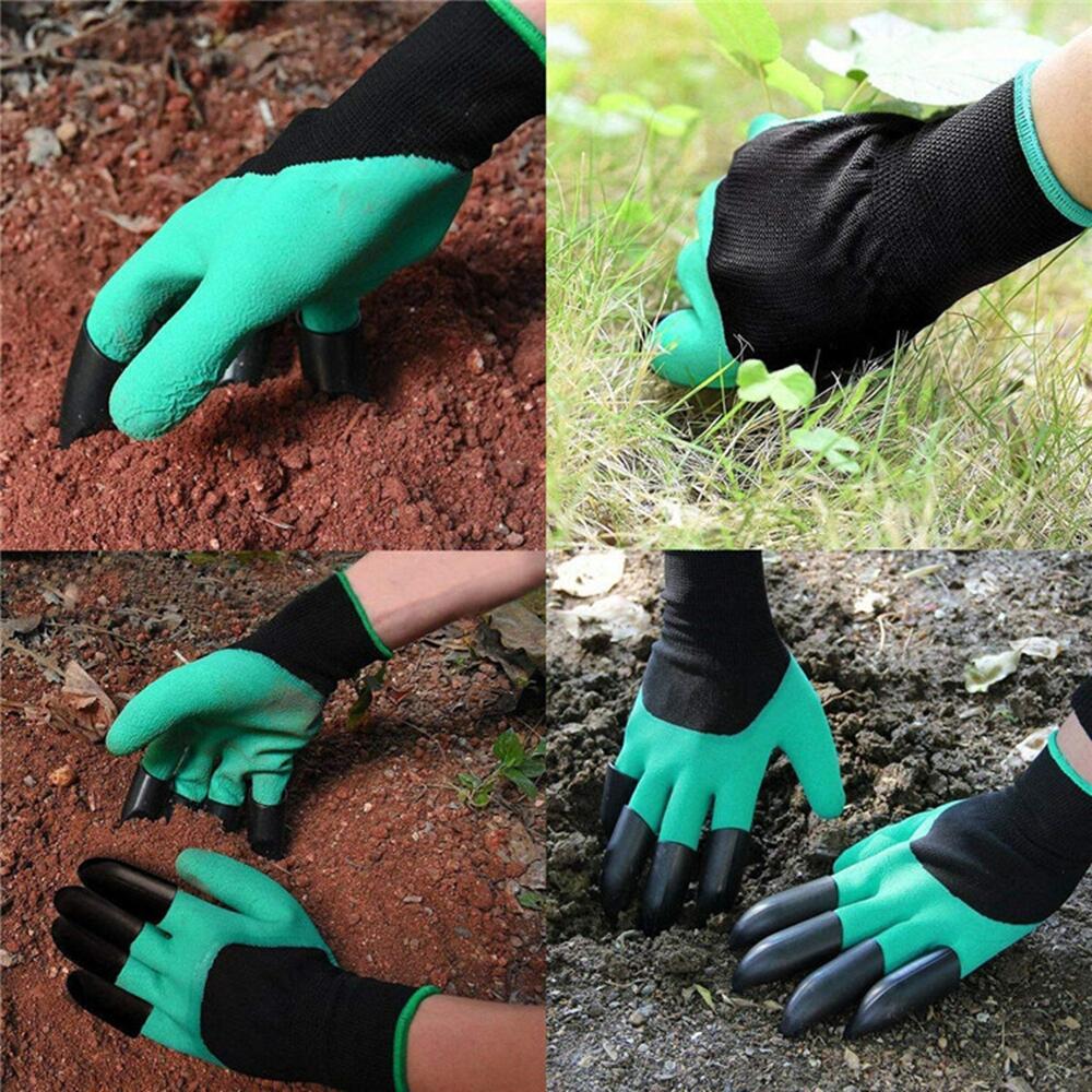 Gants de protection avec griffes pour le jardinage